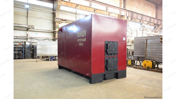 Котел дрова уголь 1.28 МВт