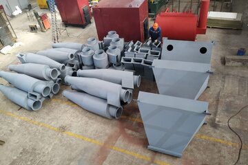 Производство промышленных циклонов ЦН 15 4УП